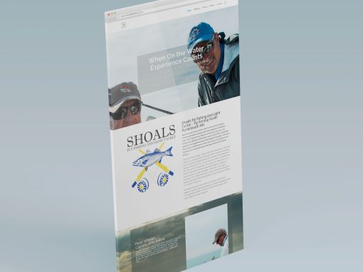 Shoals Fishing Website Design