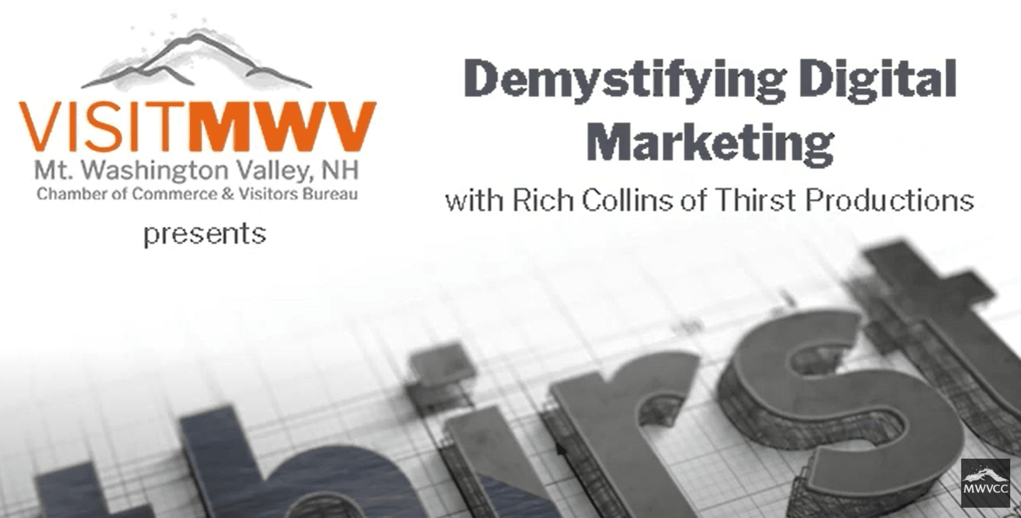 Demystifying Digital Marketing with Rich Collins, Thirst Productions